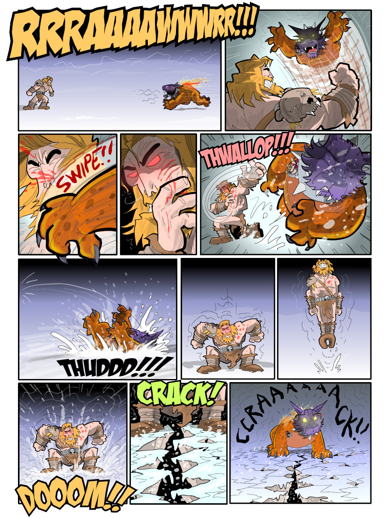 Teh Gladiators Webcomic: Fight... to the Death!