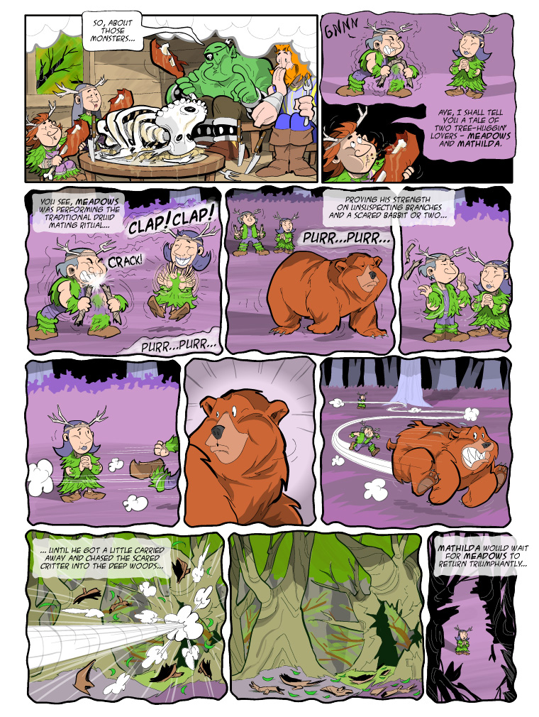 Teh Gladiators Webcomic: The Tale of Meadows and Mathilda