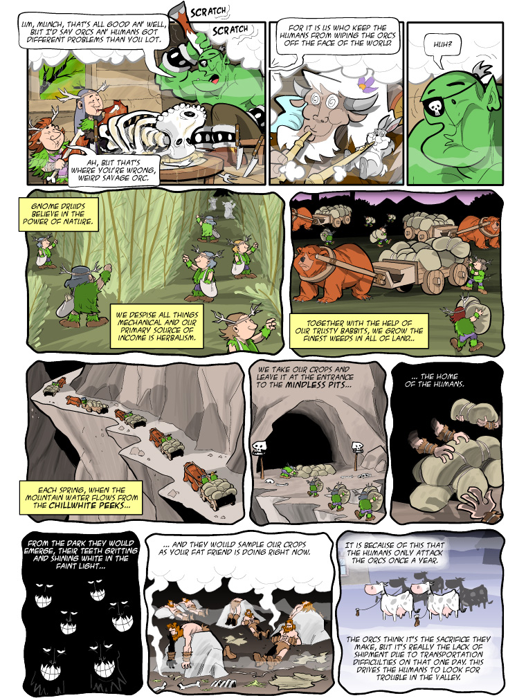 Teh Gladiators Webcomic: Their Fates Intertwined