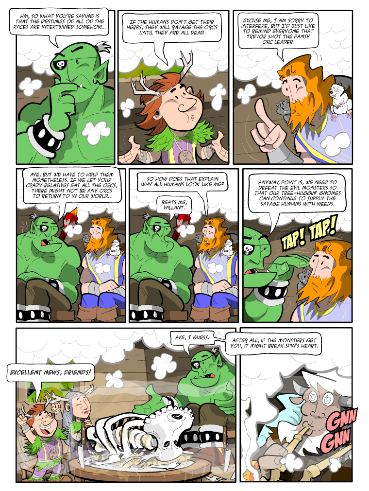 Teh Gladiators Webcomic: Destinies Intertwined