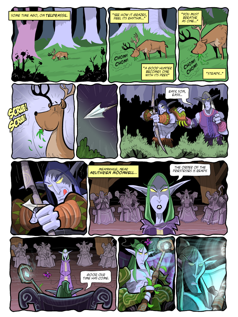 Teh Gladiators Webcomic: One Way to Explain the Big Bang