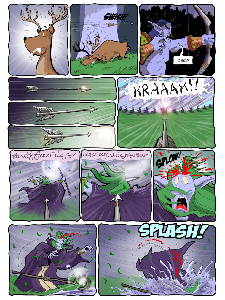Teh Gladiators Webcomic: BREAKING NEWS: Two Pages Each Sunday!