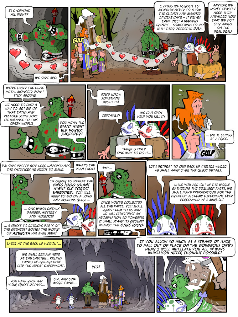 Teh Gladiators Webcomic: The New Face of Blackrock Mountain