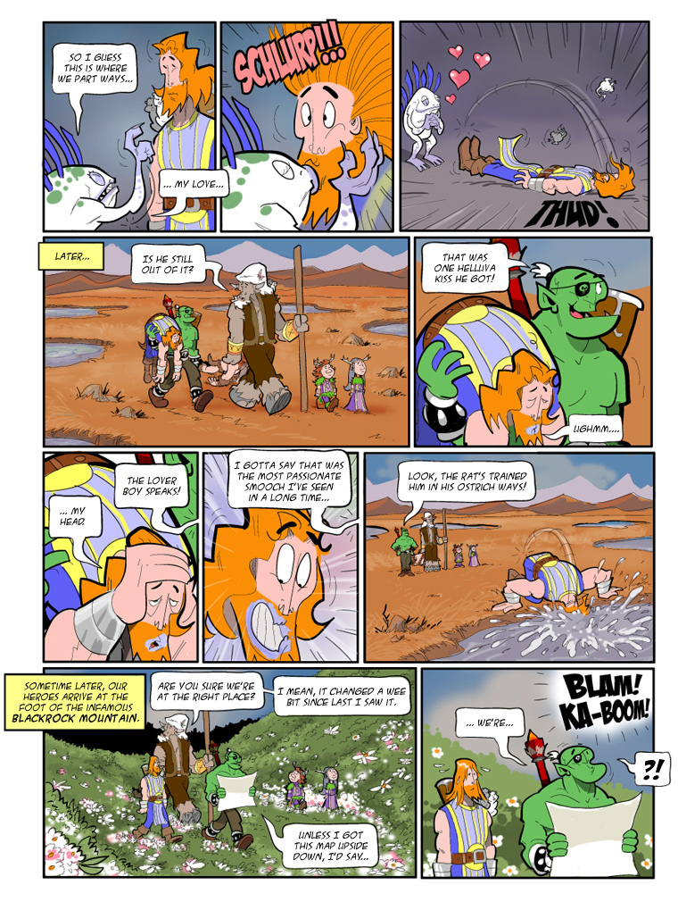 Teh Gladiators Webcomic: The New Face of Blackrock Mountain