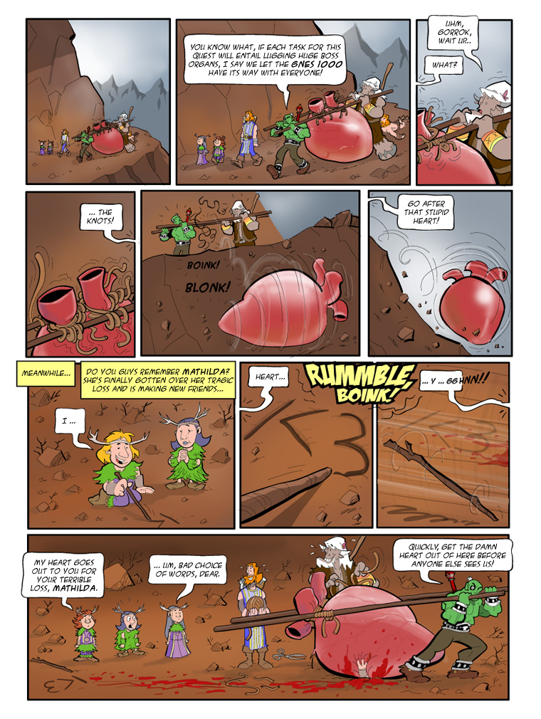 Teh Gladiators Webcomic: Fetch, Boy!