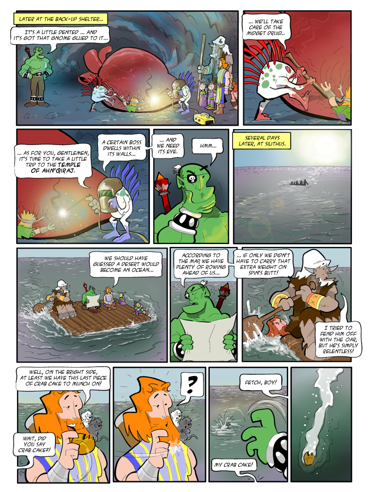 Teh Gladiators Webcomic: Fetch, Boy!