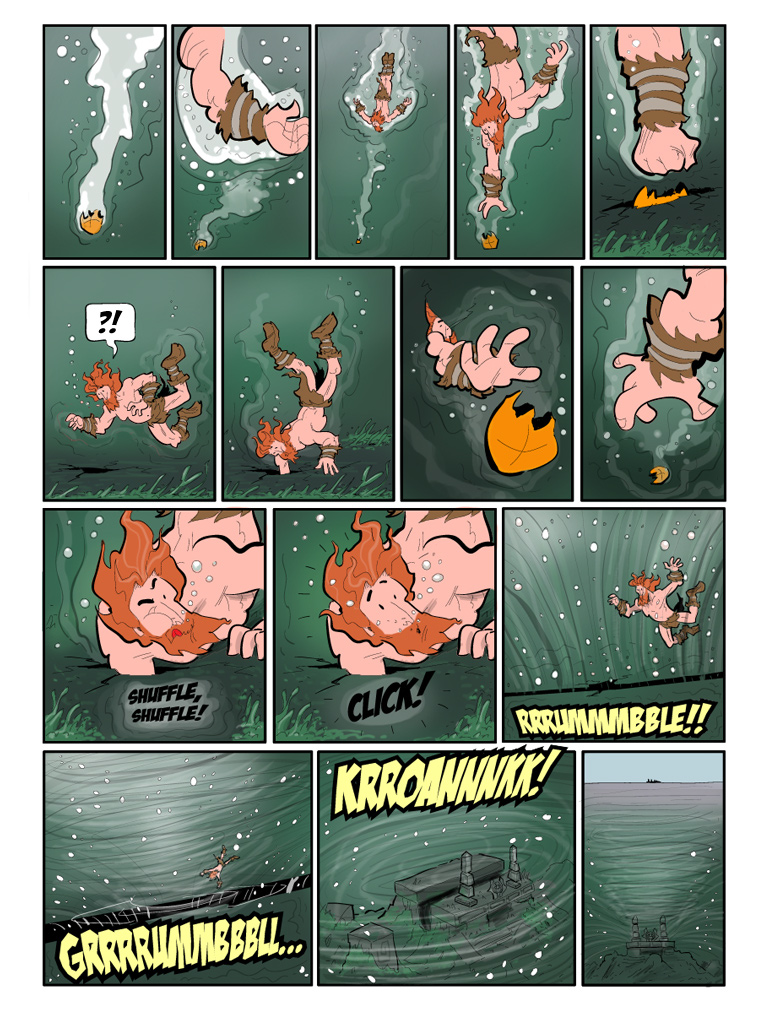 Teh Gladiators Webcomic: Attack of the Spin-Snatchin' Vallant Clone