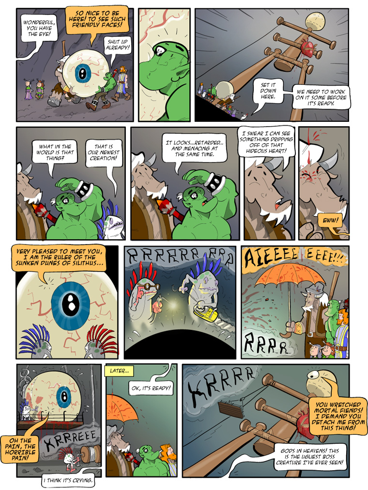 Teh Gladiators Webcomic: For Hoofrich!