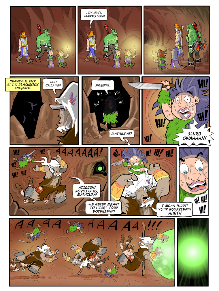 Teh Gladiators Webcomic: A Grandly Sloppy Entrance