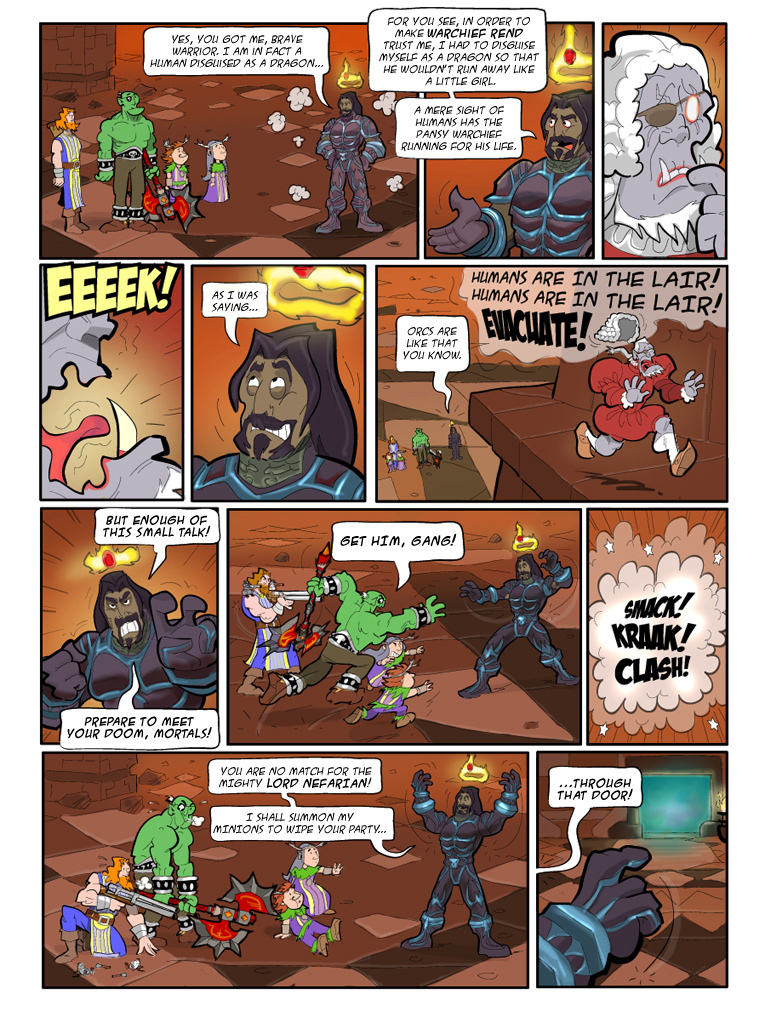 Teh Gladiators Webcomic: A Human Incognito