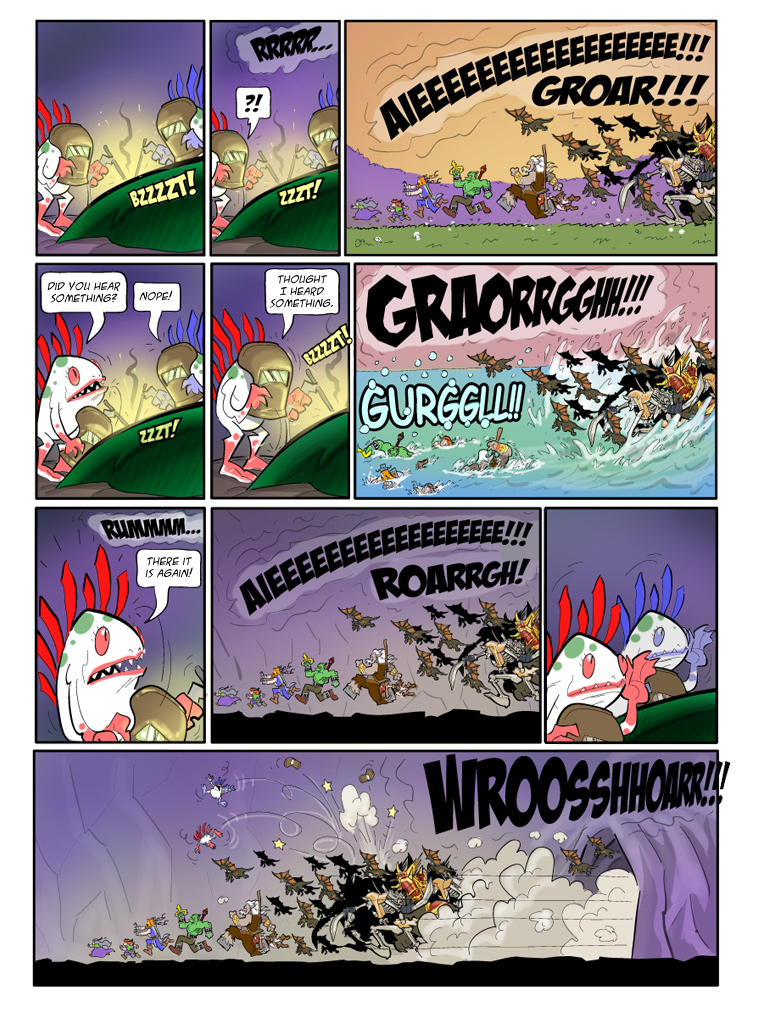 Teh Gladiators Webcomic: Bow to Your New Master!