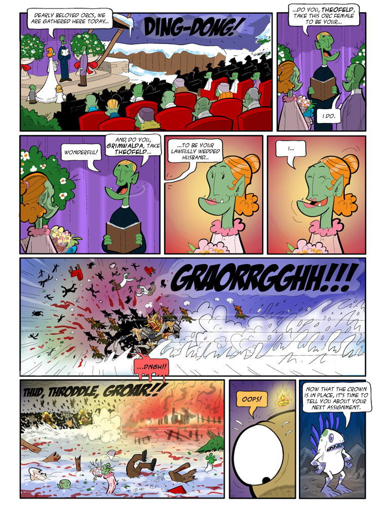 Teh Gladiators Webcomic: Slaughter Them All, My Minions!