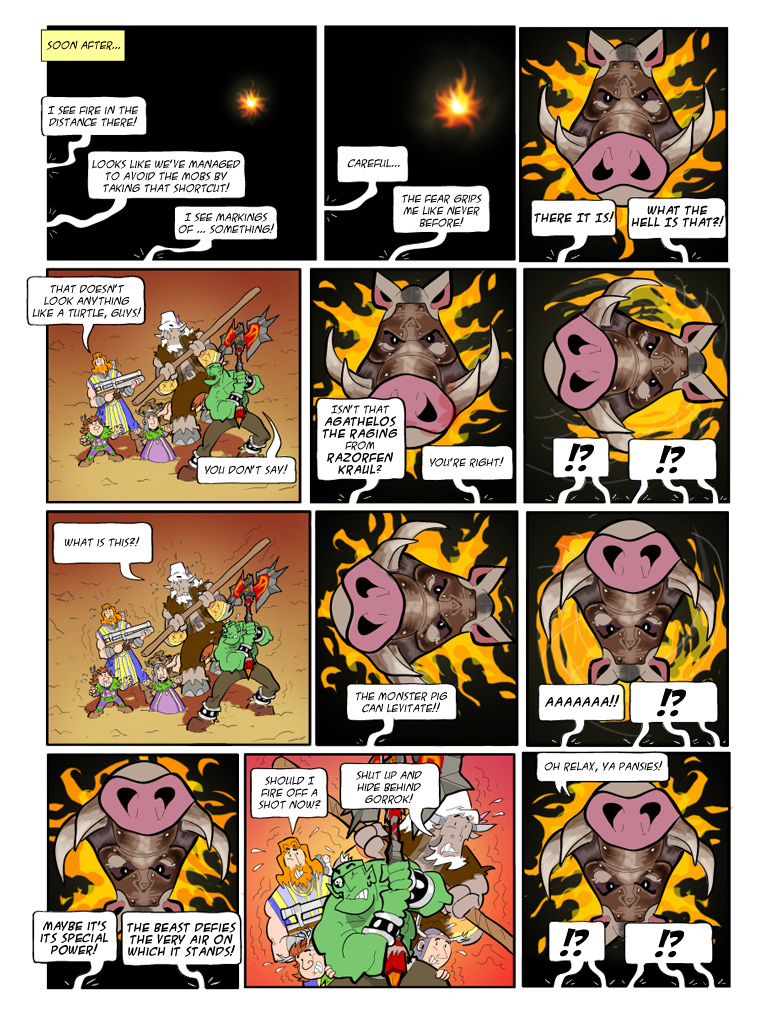 Teh Gladiators Webcomic: Enter the Lvl 85 Rogue Squirrel of Death