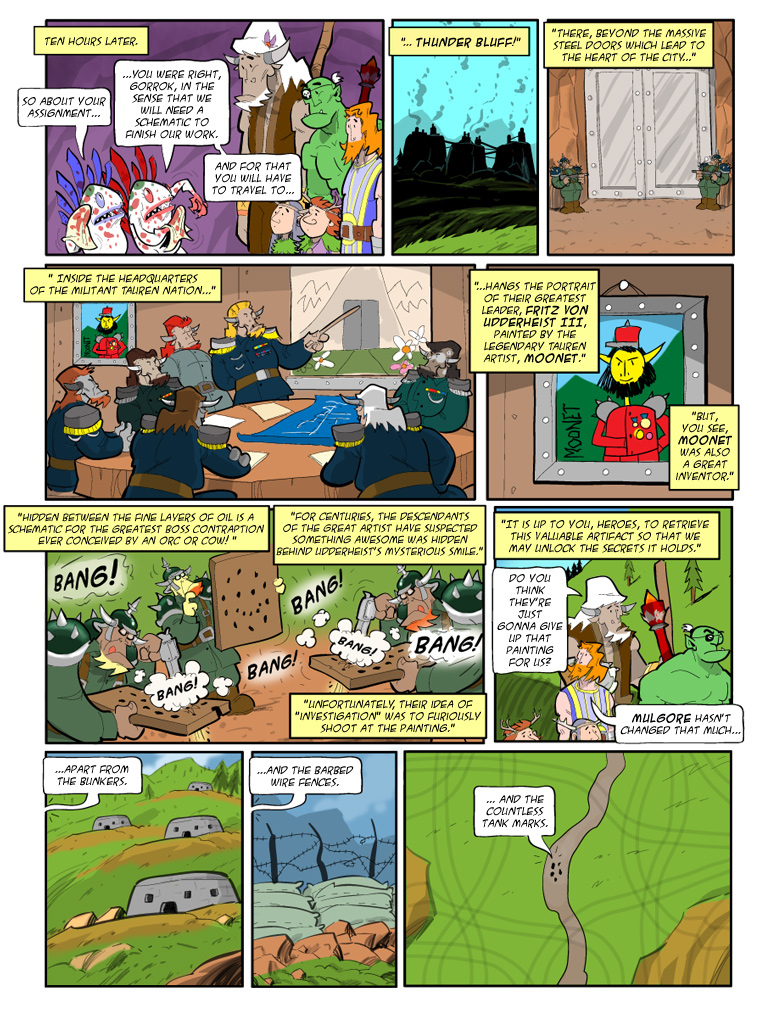 Teh Gladiators Webcomic: Ze War Ragez On!