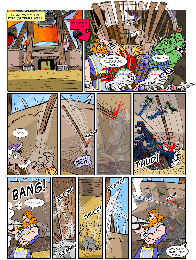 Teh Gladiators Webcomic: Awesome New Stealth-Detection Methods