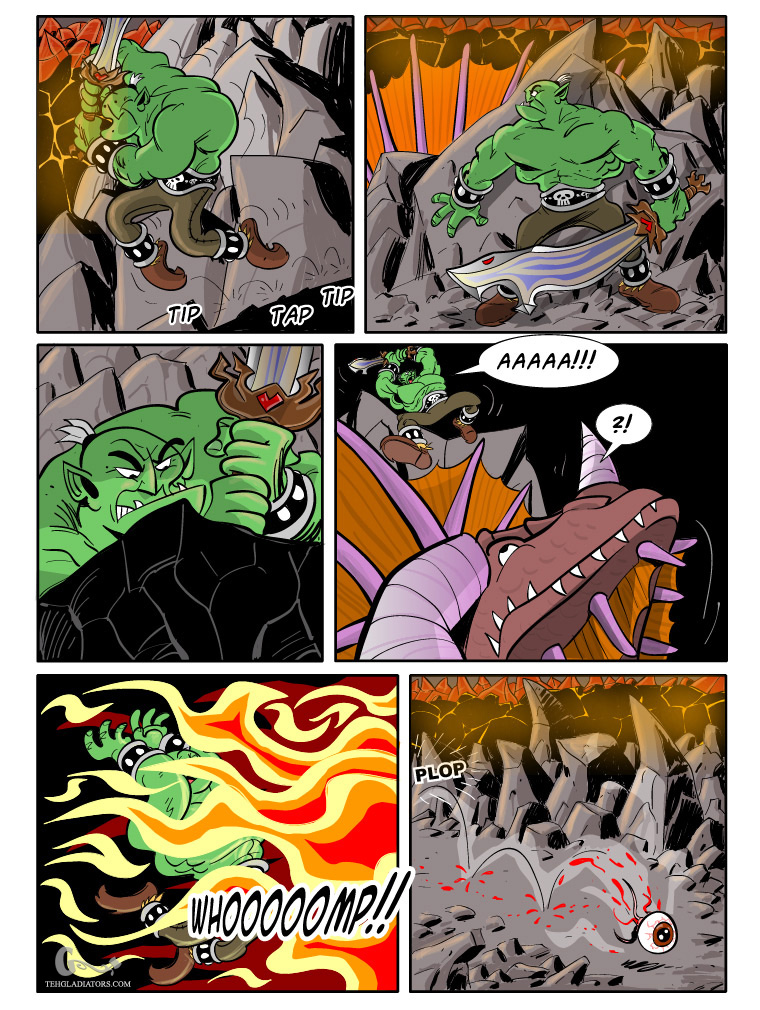Teh Gladiators Webcomic: The Genesis (Page 2)