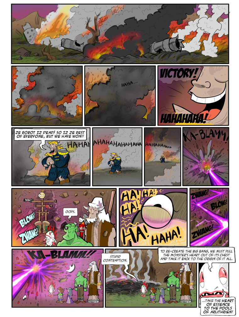 Teh Gladiators Webcomic: War of Words