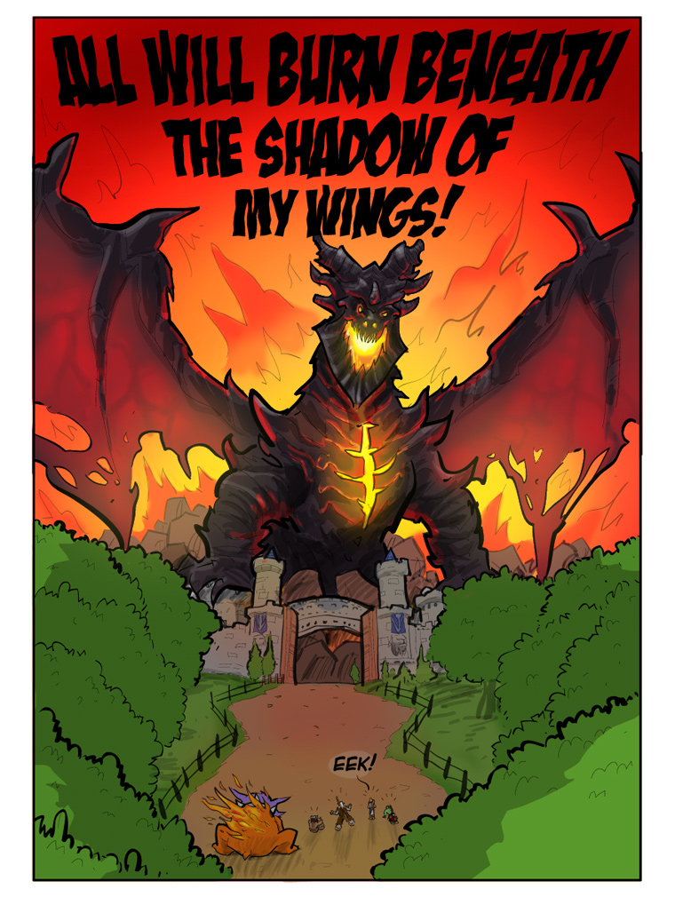 Teh Gladiators Webcomic: A Big Reptile Indeed...