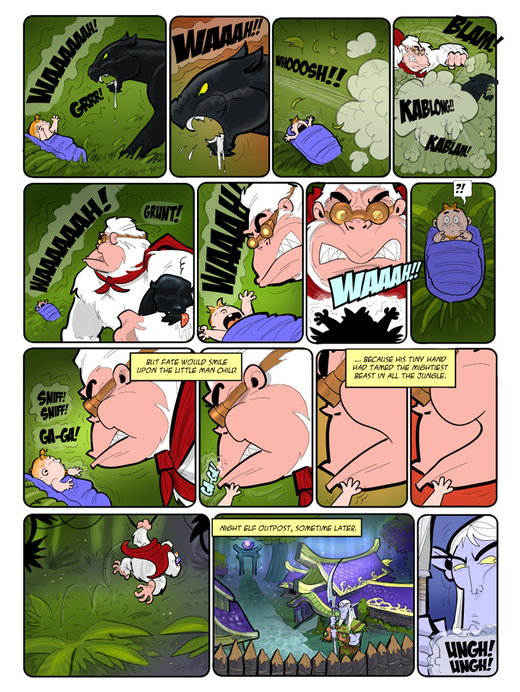Teh Gladiators Webcomic: Touching Moments...