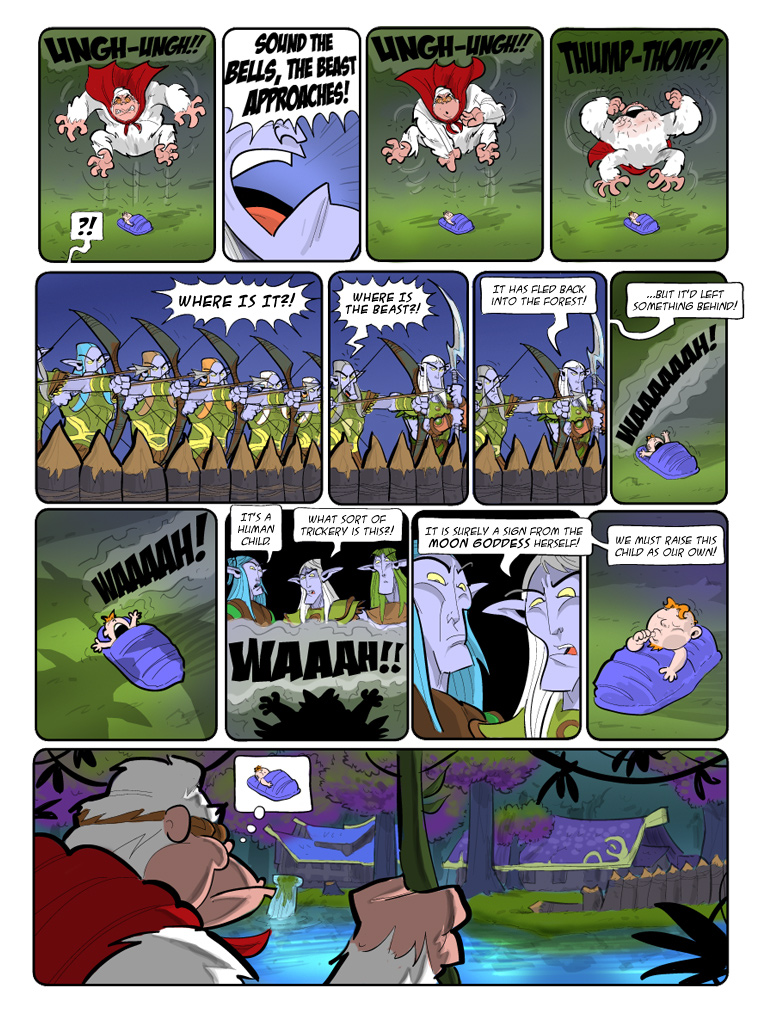 Teh Gladiators Webcomic: Hunter's Heartwarming Account