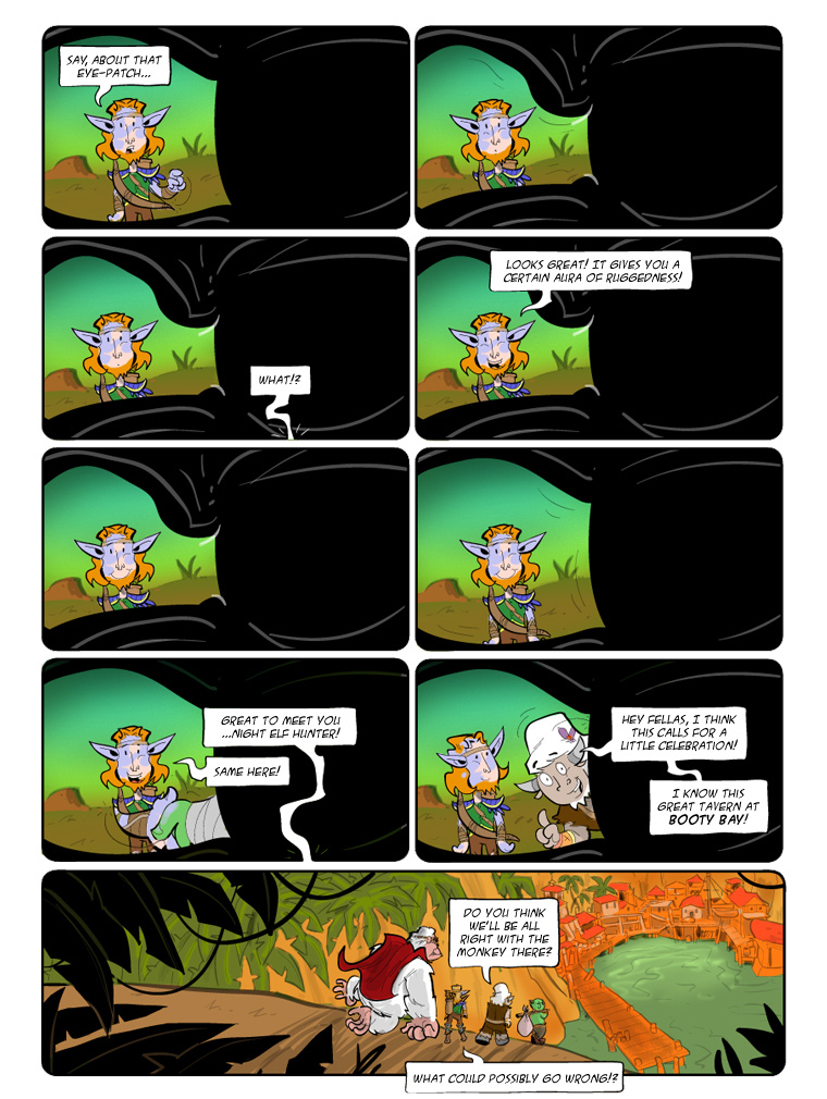 Teh Gladiators Webcomic: What Could Possibly Go Wrong?!