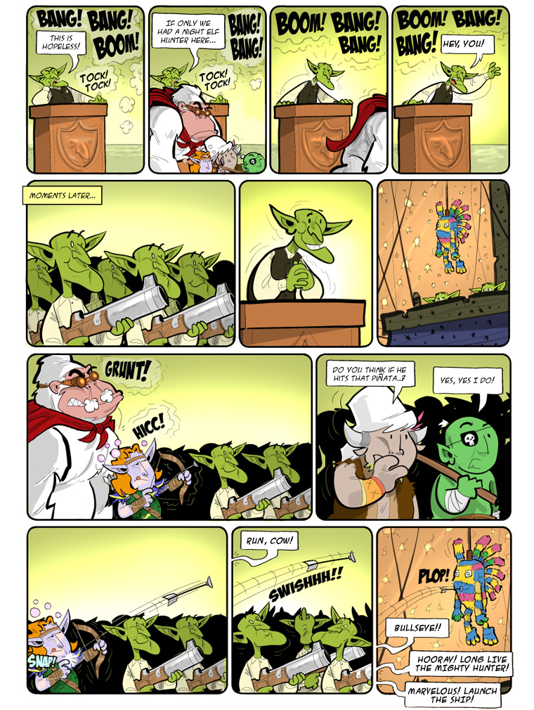 Teh Gladiators Webcomic: Monkey Rage At Its Finest