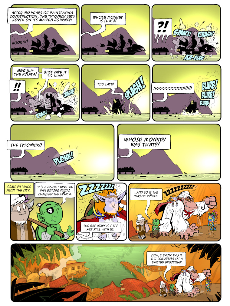 Teh Gladiators Webcomic: Epic Sailing