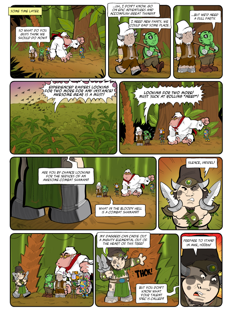 Teh Gladiators Webcomic: Epic Sailing