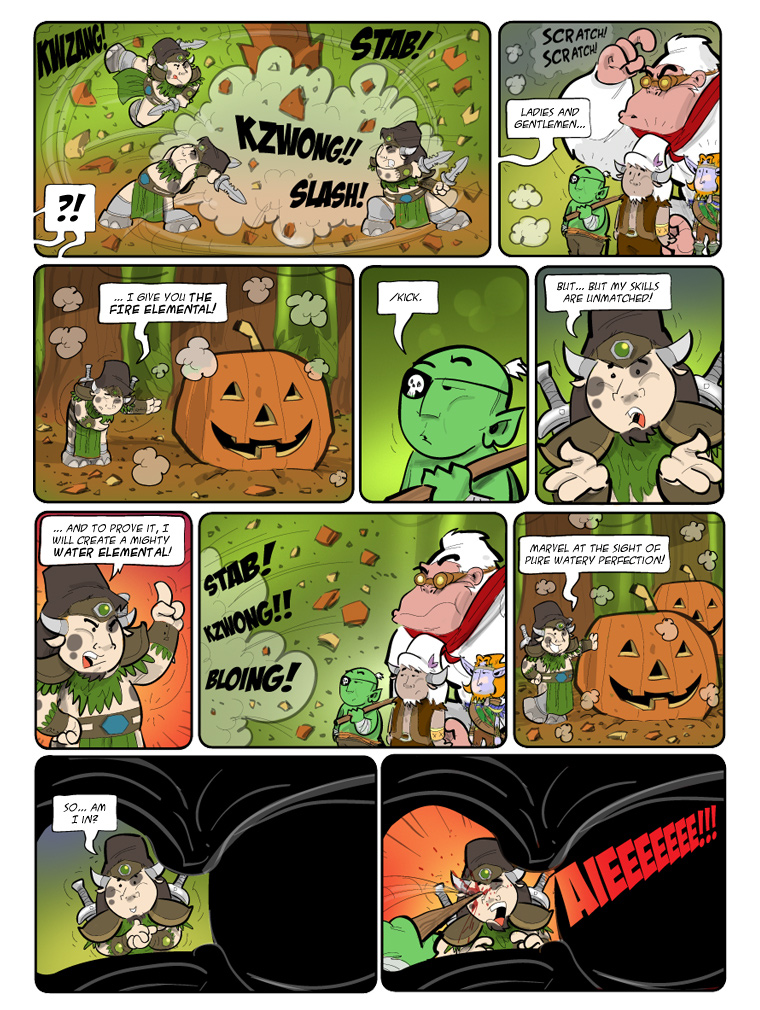 Teh Gladiators Webcomic: Awesome Group Looking for Tank