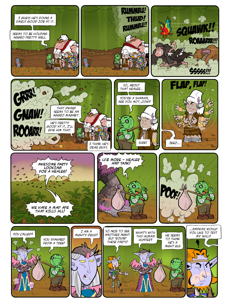 Teh Gladiators Webcomic: It's Time to Get Rough!