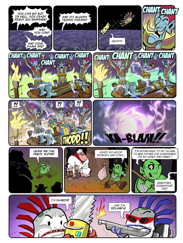 Teh Gladiators Webcomic: They're Back!