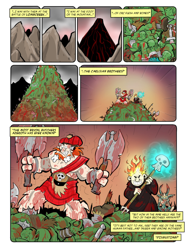 Teh Gladiators Webcomic: The Carlisian Brothers