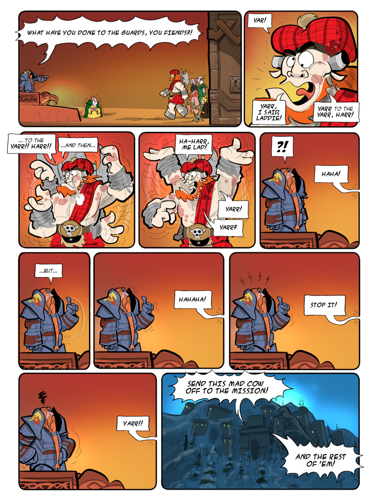 Teh Gladiators Webcomic: The Brave Party of Heroes