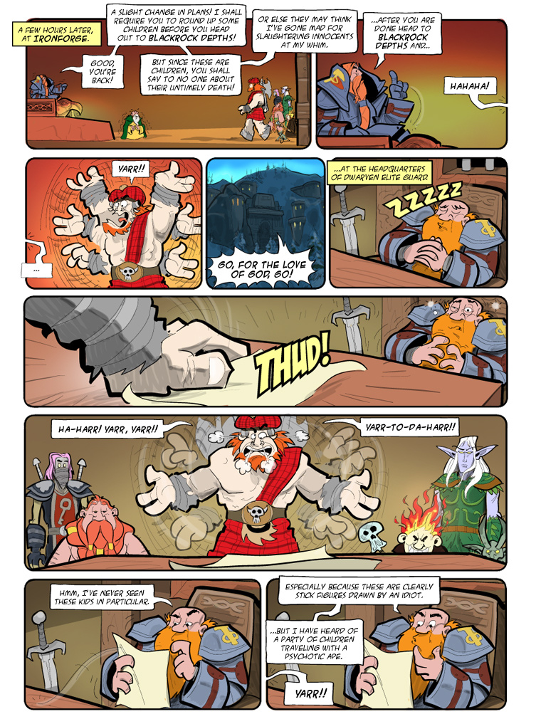 Teh Gladiators Webcomic: Visit Us at Shadowfang Keep