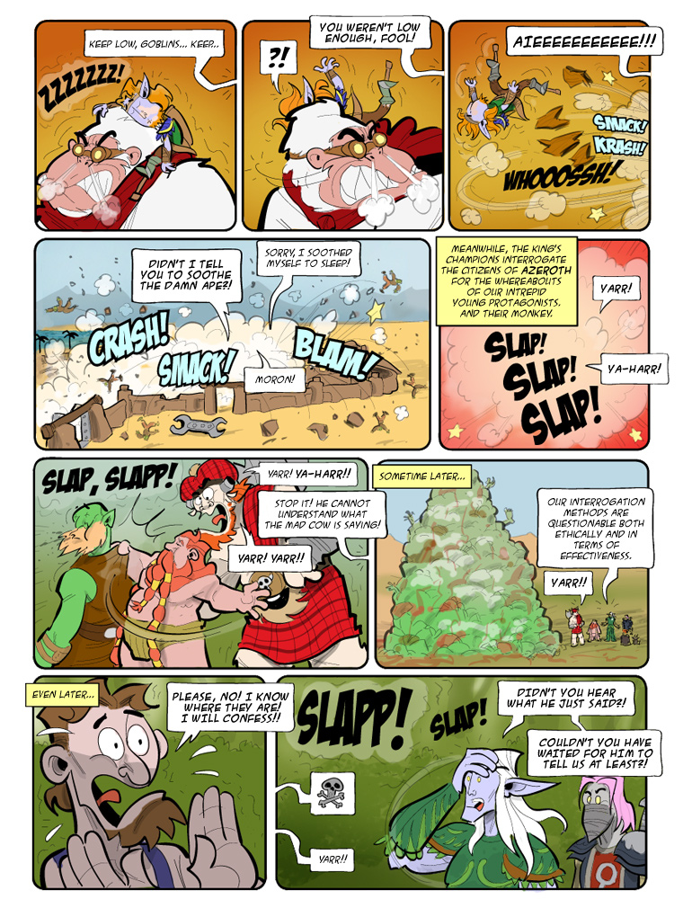 Teh Gladiators Webcomic: Keep Low Goblins 