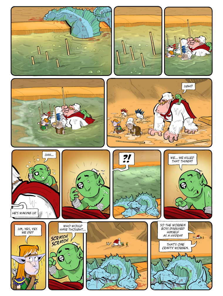 Teh Gladiators Webcomic: Real Heroes