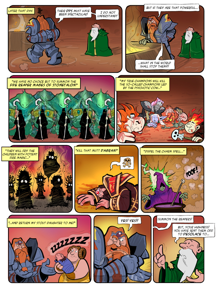 Teh Gladiators Webcomic: Never Mind That 
