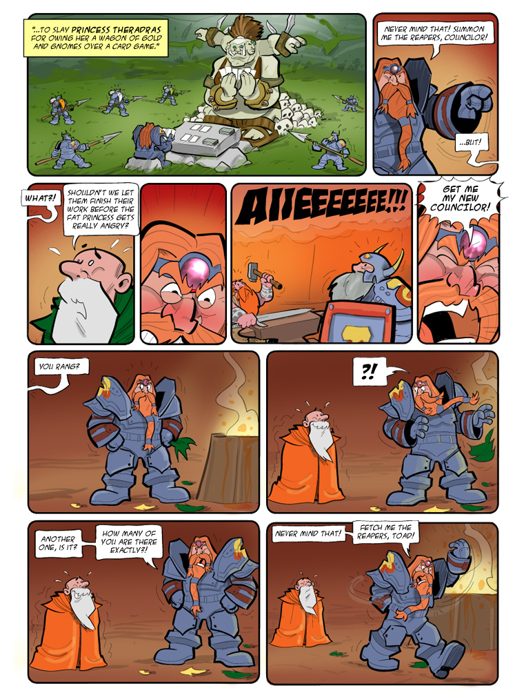 Teh Gladiators Webcomic: Never Mind That 