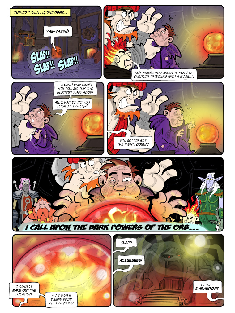 Teh Gladiators Webcomic: Saved By The Cousin