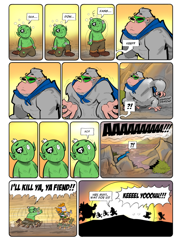 Teh Gladiators Webcomic: A Long and Arduous Journey
