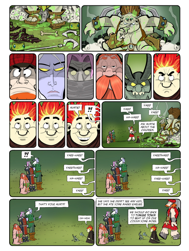 Teh Gladiators Webcomic: Help Us, Princess!