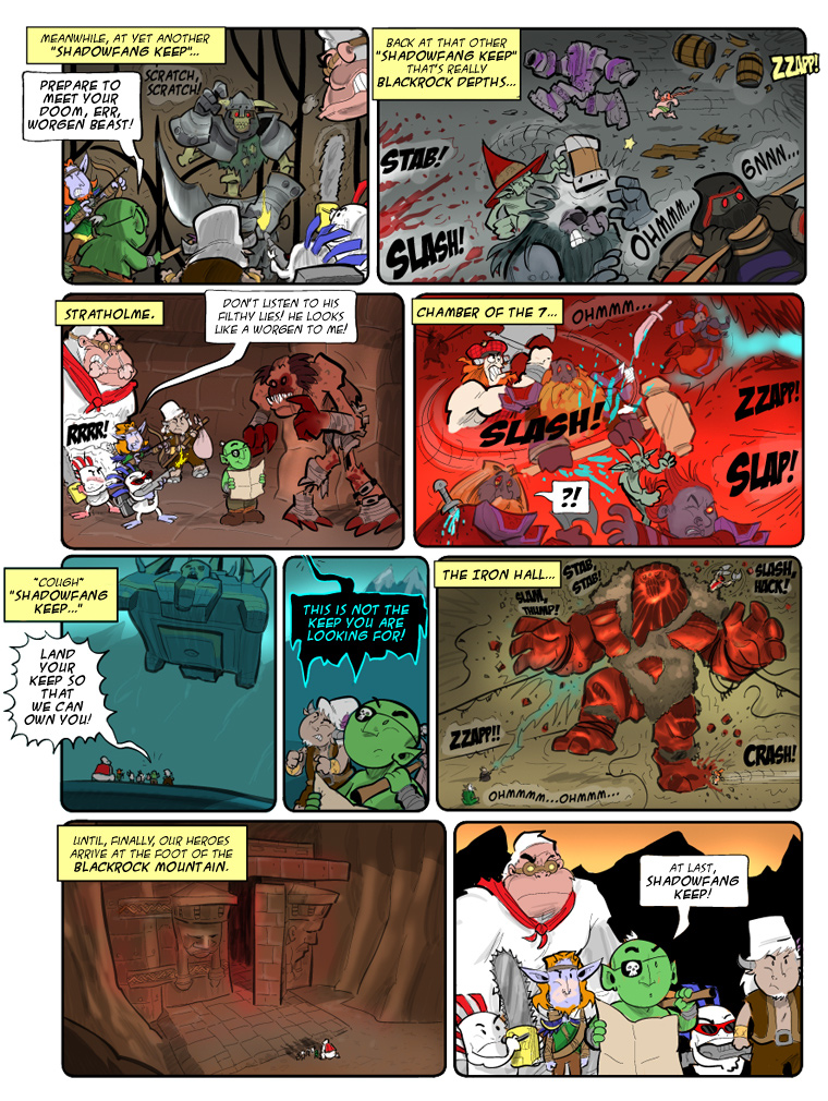 Teh Gladiators Webcomic: Just Follow the Map
