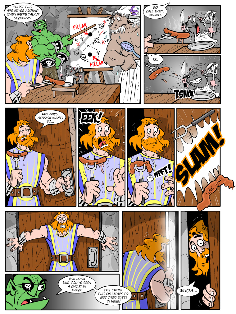 Teh Gladiators Webcomic: Along Came the Murlocs