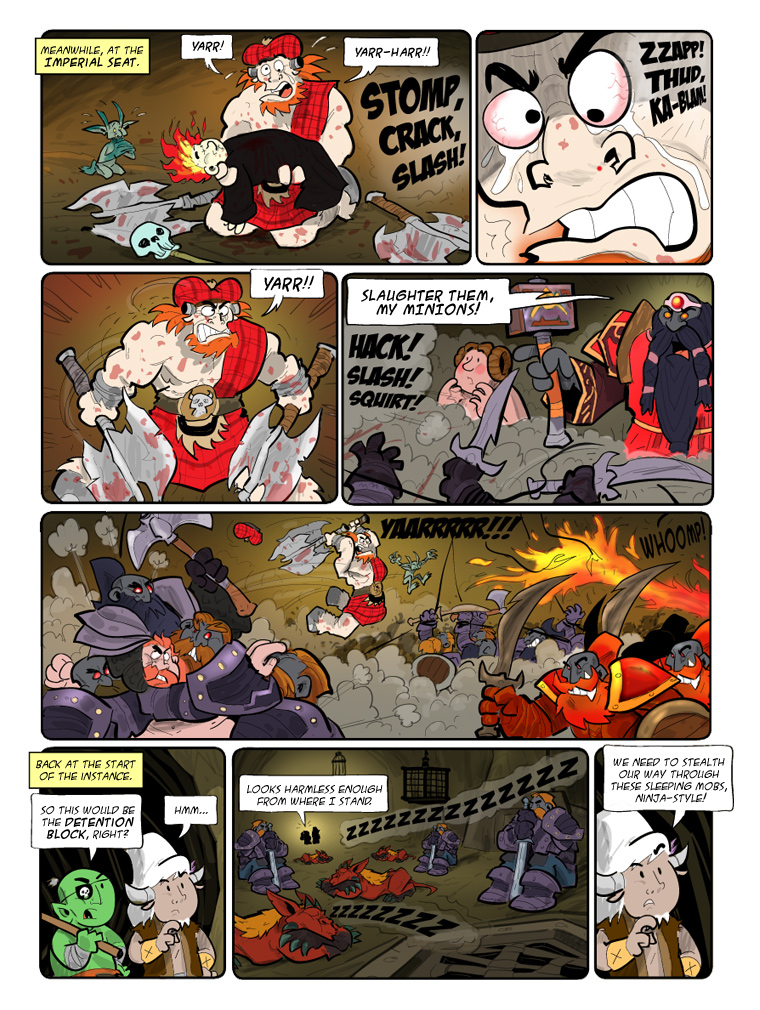 Teh Gladiators Webcomic: Stealth Tactics