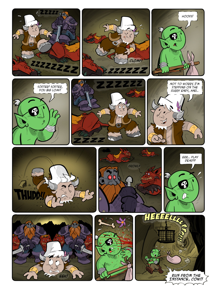 Teh Gladiators Webcomic: Stealth Tactics