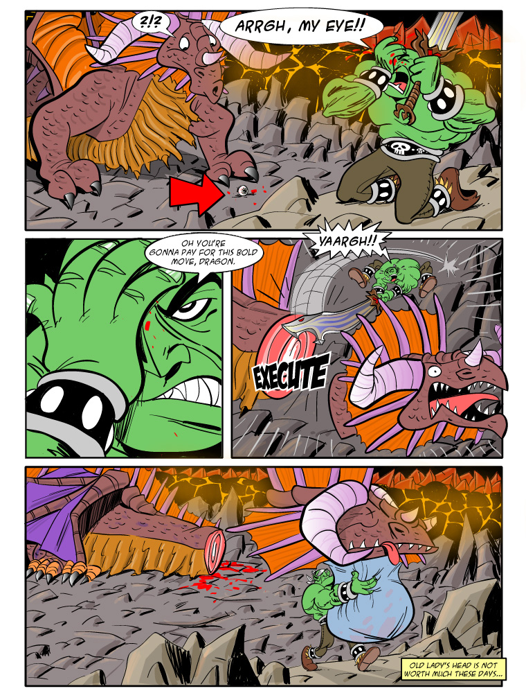 Teh Gladiators Webcomic: The Genesis (Page 3)