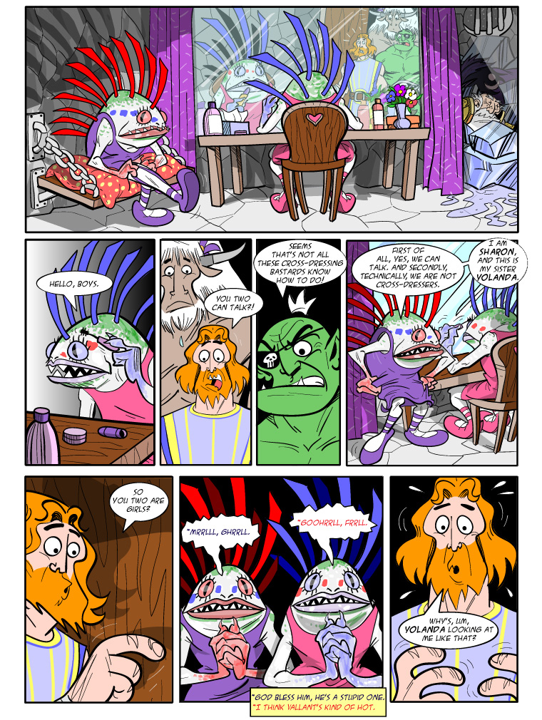 Teh Gladiators Webcomic: And Then They Were...