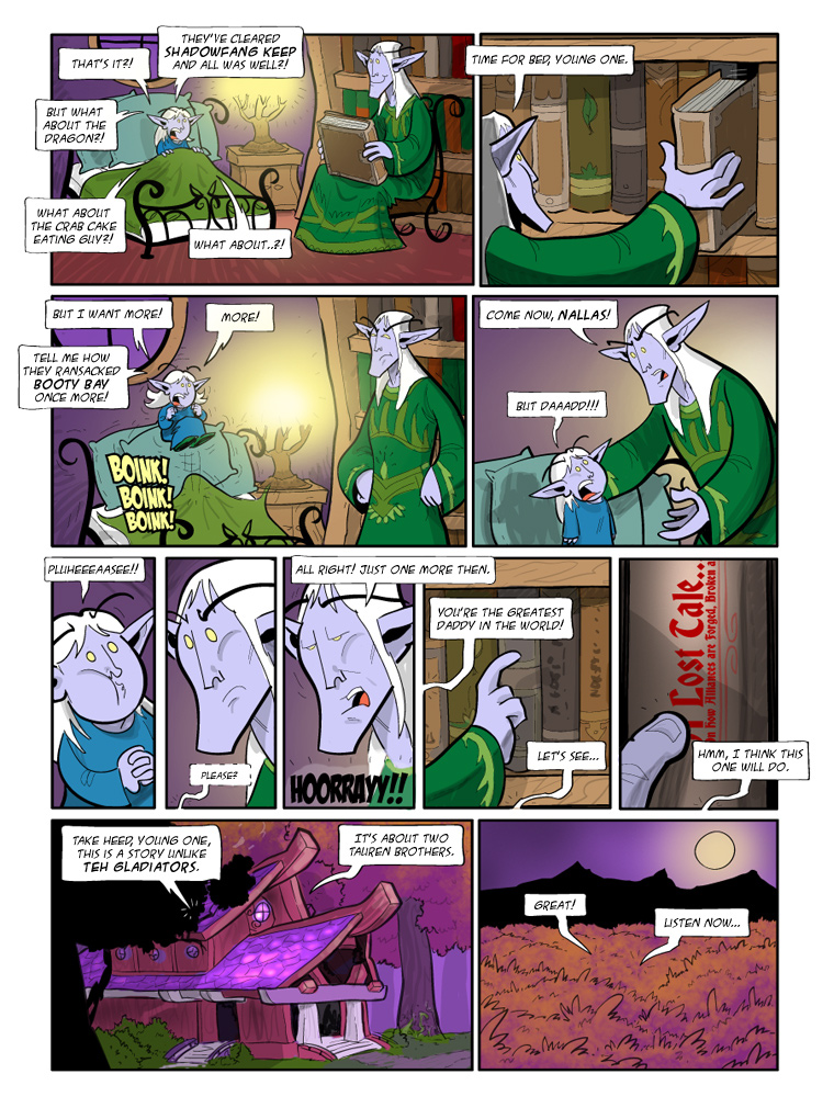 Teh Gladiators Webcomic: A Lost Tale.. 