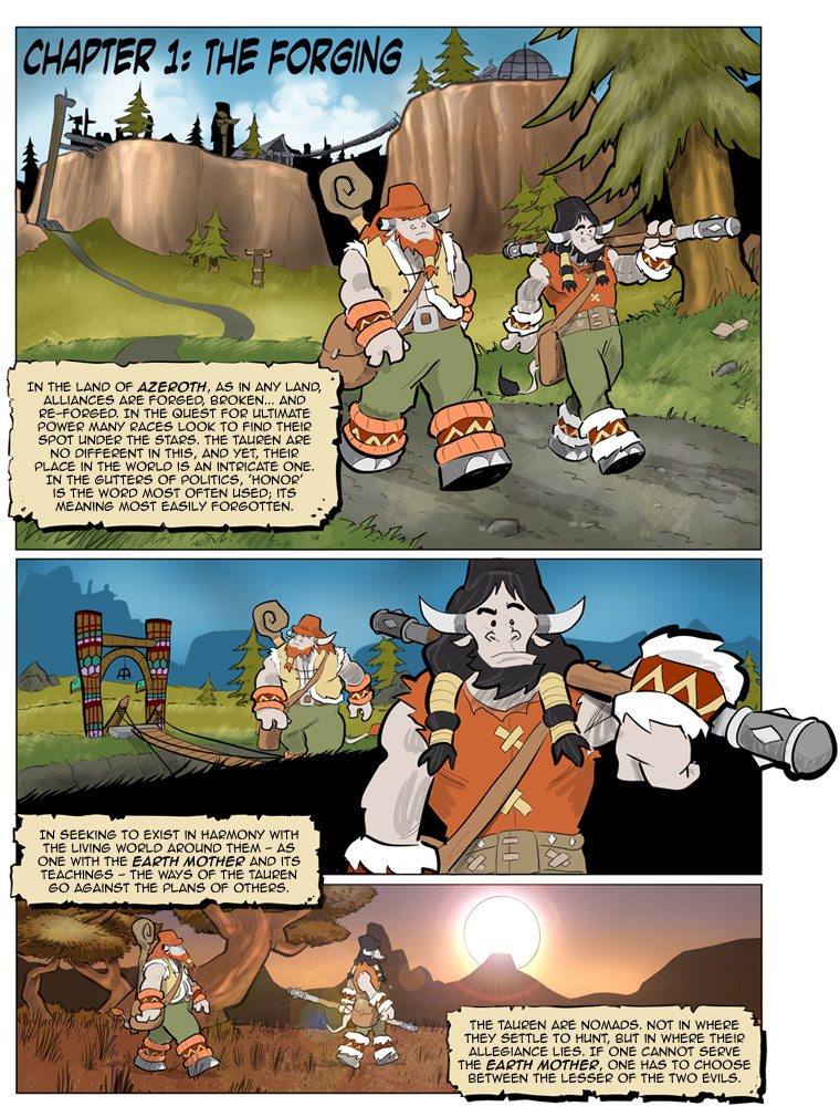Teh Gladiators Webcomic: The Forging Begins...