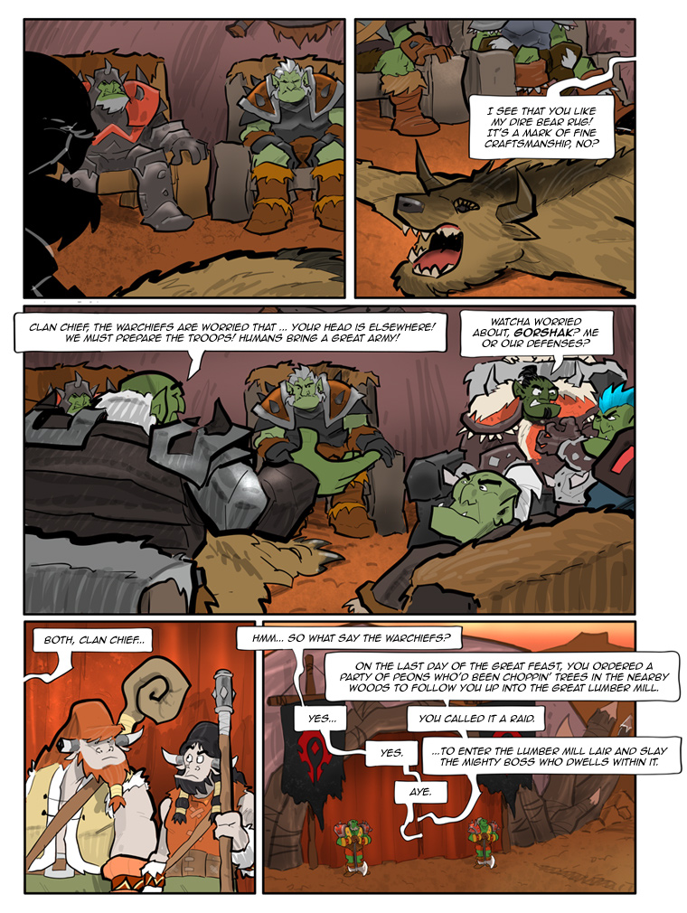 Teh Gladiators Webcomic: Dark Iron Gauntlet Strikes